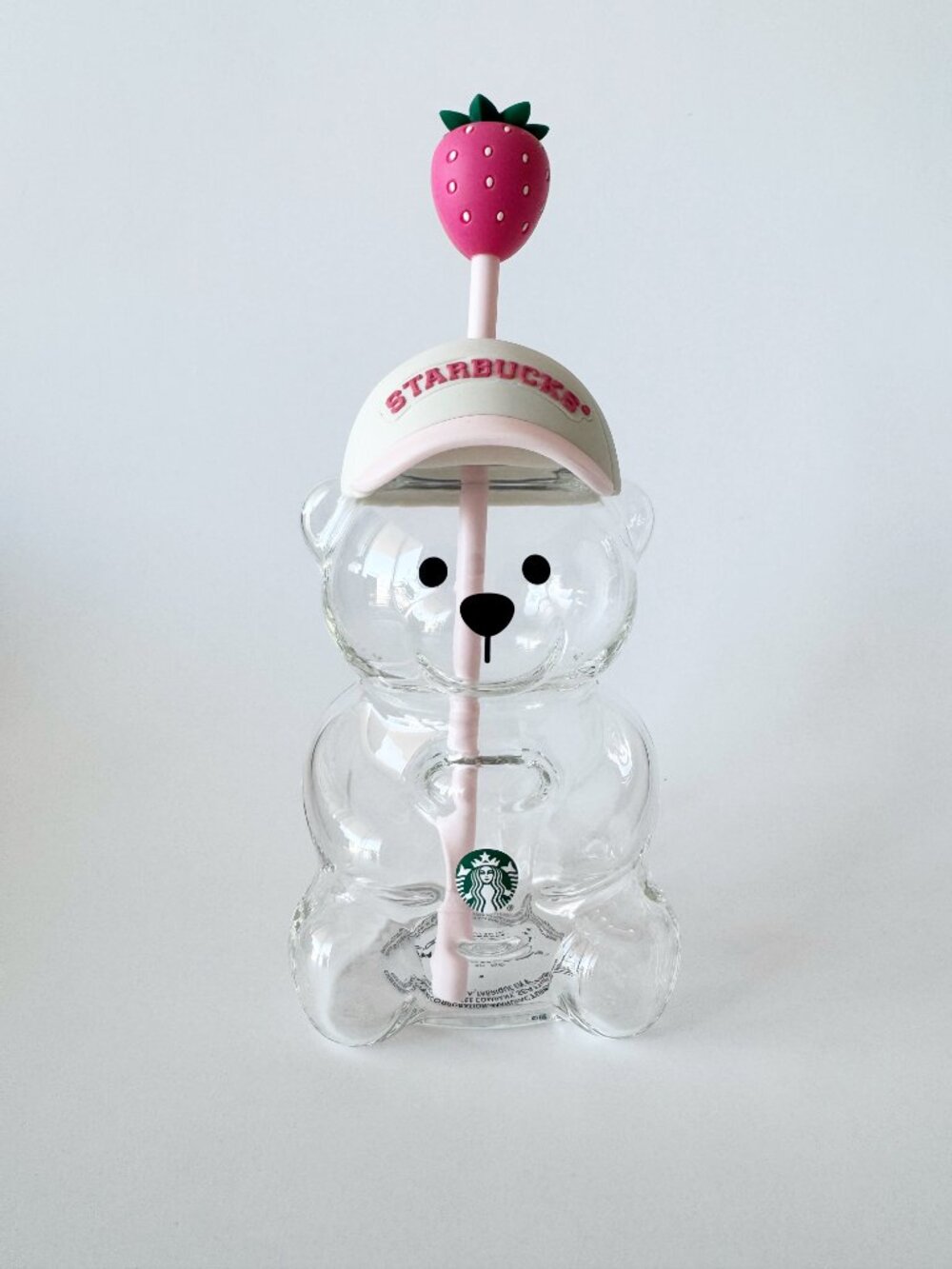Starbucks Strawberry Barista Bear Cup Mug - New
